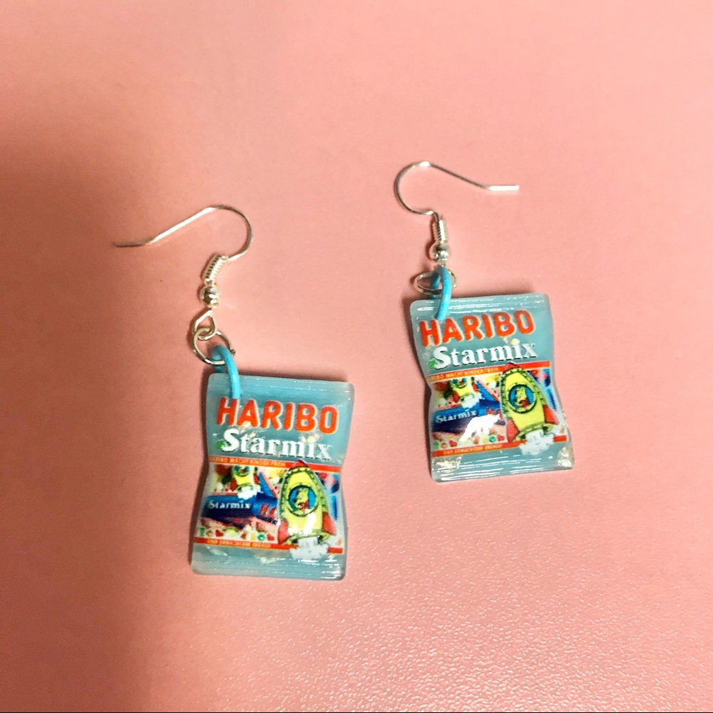 4/$10!!Candy bag earrings